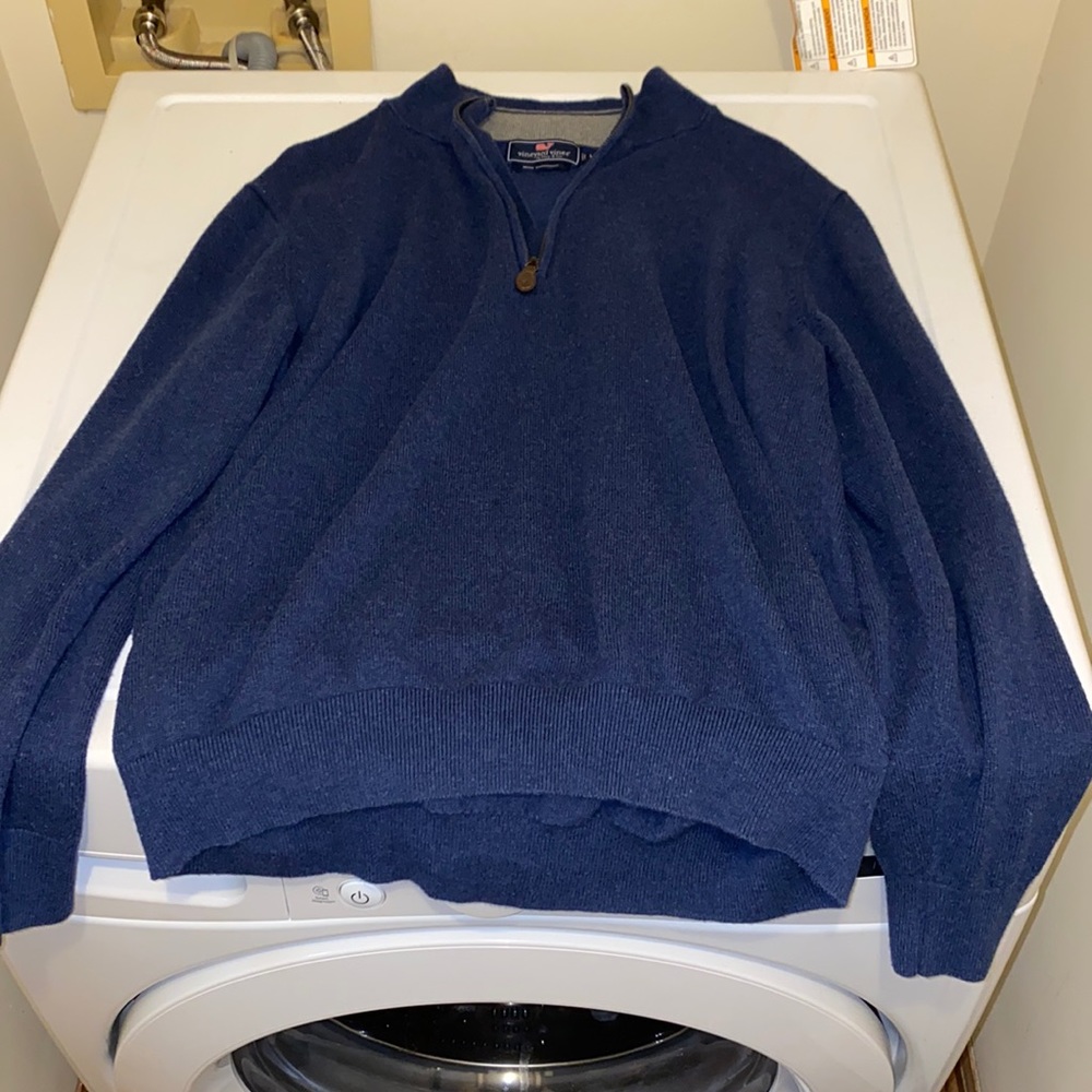 Vineyard Vines Quarter Zip Sweater